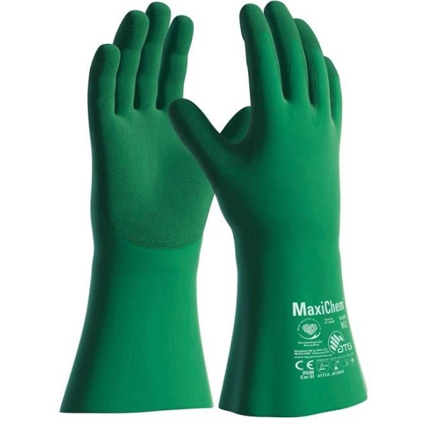 ATG® chemické rukavice MaxiChem® 76-830 - TRItech™ 08