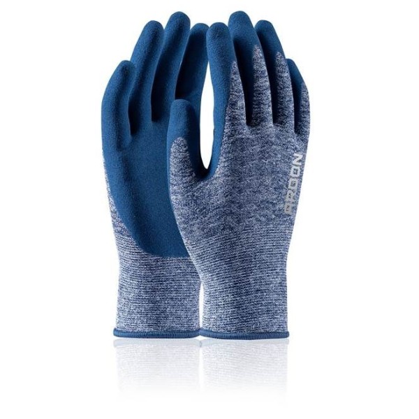 Máčené rukavice ARDON®NATURE TOUCH 07/S - s prodejní etiketou - modré 08-SPE