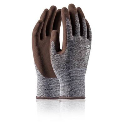 Máčené rukavice ARDON®NATURE TOUCH 07/S - s prodejní etiketou - měděně hnědé