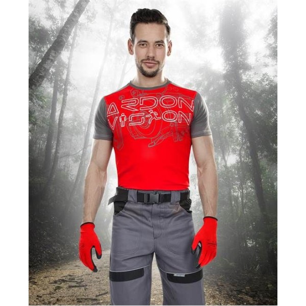 Kalhoty ARDON®COOL TREND šedo-černé prodloužené 3XL