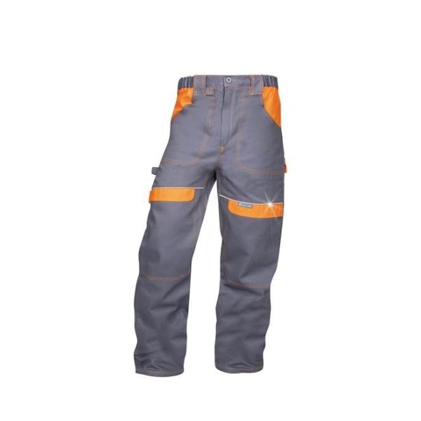 Kalhoty ARDON®COOL TREND šedo-oranžové zkrácené S