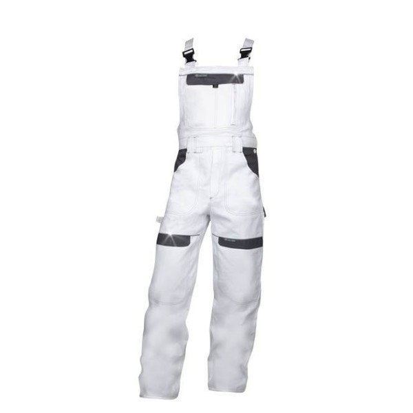Kalhoty s laclem ARDON®COOL TREND bílo-šedé prodloužené S