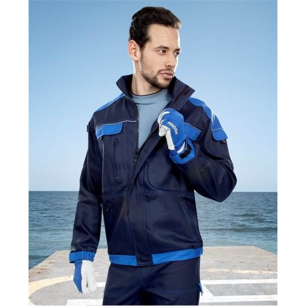 Blůza ARDON®COOL TREND tmavě modrá-světle modrá 7XL