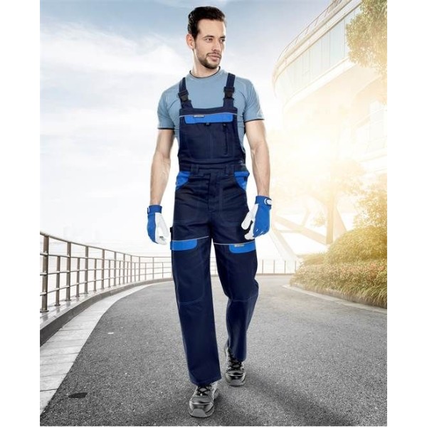 Kalhoty s laclem ARDON®COOL TREND tmavě modré-světle modré 42