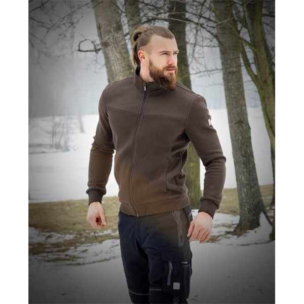 Mikina ARDON®M007 hnědá 2XL