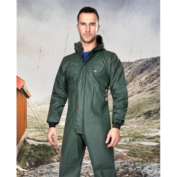 Voděodolný overal ARDON®AQUA 104 zelený 3XL