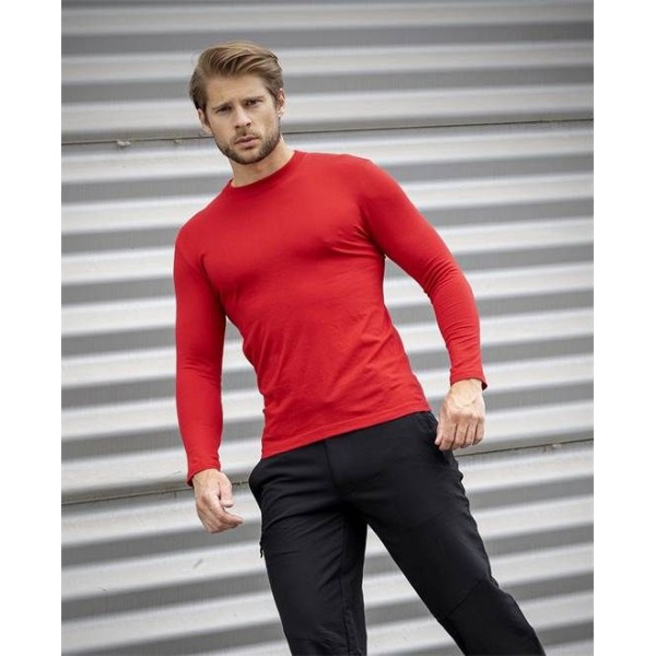Tričko ARDON®CUBA s dlouhým rukávem červené 2XL