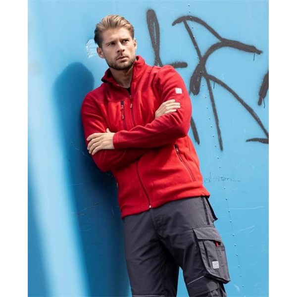 Mikina fleece ARDON®MICHAEL červená 2XL
