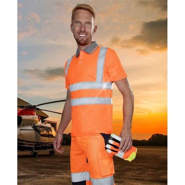 Reflexní polokošile ARDON®REF202 oranžová 4XL
