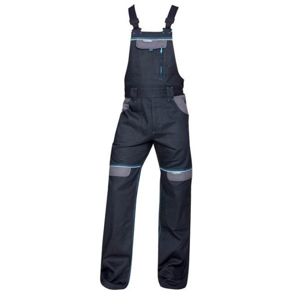 Kalhoty s laclem ARDON®COOL TREND černé prodloužené 3XL
