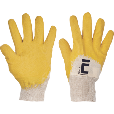 TWITE rukavice máčené v latexu - 10