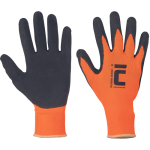 PALAWAN ORANGE rukavice nylon/latex - 7