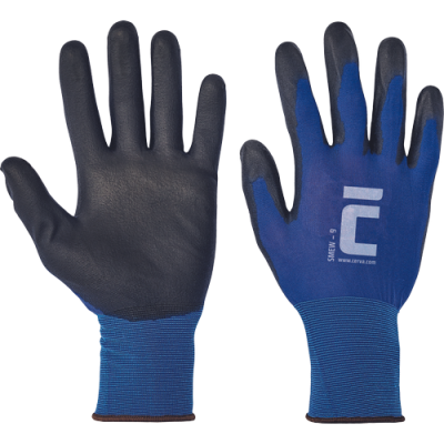 SMEW FH rukavice nylon modrá/černá