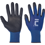 SMEW VAM rukavice nylonové modrá/černá 9