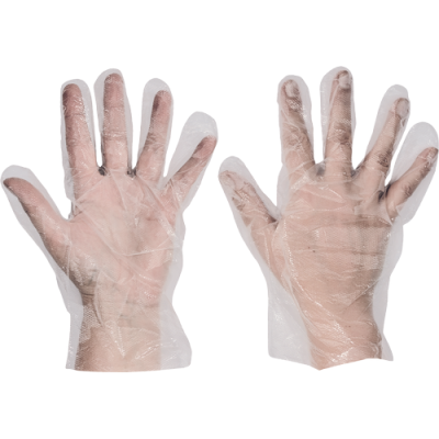 DUCK rukavice jednoráz.polyethylenové
