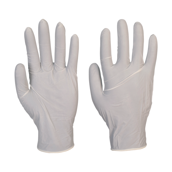 LBP53 latex.pudr.rukavice 100ks - 7/S