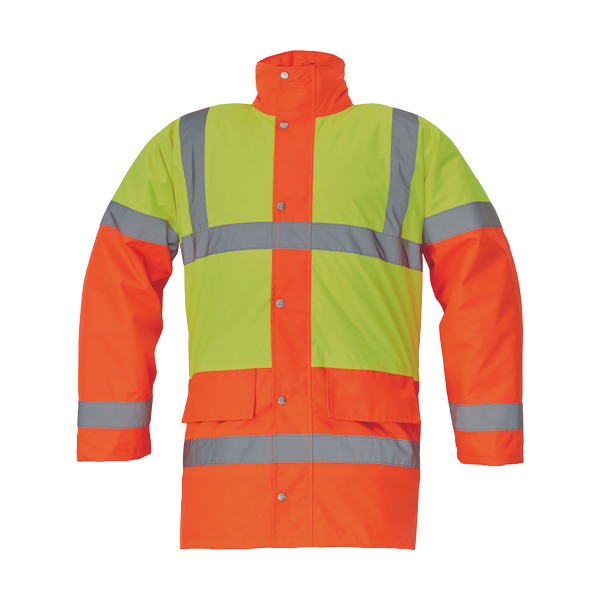 SEFTON bunda HV oranžová 2XL