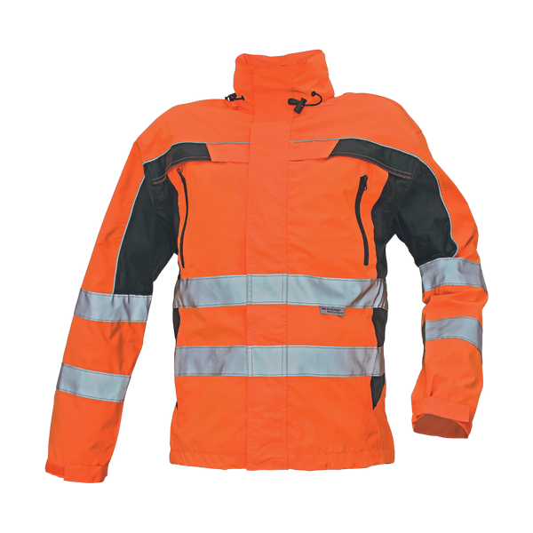 TICINO bunda HV oranžová/černá XL